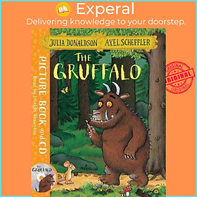 Sách - The Gruffalo : Book and CD Pack by Julia Donaldson (UK edition, paperback)