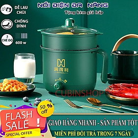 Mua Nồi lẩu mini đa năng 2 tầng ca nấu mì điện hấp siêu bền