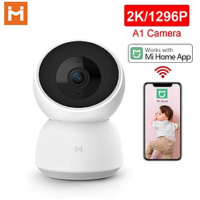 Camera thông minh youpin chuangmi A1 Webcam 2K 1296P HD WiFi Pan-tilt Tầm nhìn ban đêm Camera quay video 360 góc Xem màn hình an ninh cho bé Màu sắc: Camera trắng
