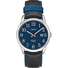 Đồng Hồ Dây Da Nam Timex Easy Reader Color Pop 38mm - TW2R62400