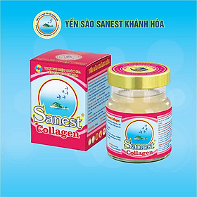 [Hộp 1 lọ] Nước Yến sào Khánh Hòa Sanest Collagen đóng lọ 70ml - 770