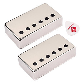 2Pc 50mm Guitar Humbucker Pickup Covers For LP SG Eiphone Electric Guitar