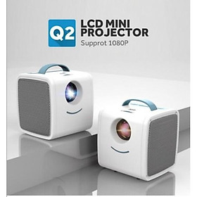 ️ FREESHIP ️ Máy chiếu mini Q2 LCD PROJECTOR 1080P