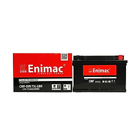 Bình Ắc Quy ENIMAC CMF DIN75L-LNB (12V-75AH) - Cọc L
