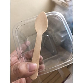 Mua 100 cái muỗng gỗ 10cm