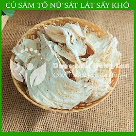  500G Củ Sâm tố nữ thái lát sấy khô tăng vòng 1, củ sâm tố nữ khô nguyên chất sản sinh collagen, tăng cường nội tiết tố