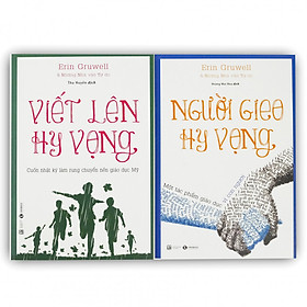 Download sách Combo 02 cuốn Hy vọng - Erin Gruwell: Người gieo hy vọng + Viết lên hy vọng