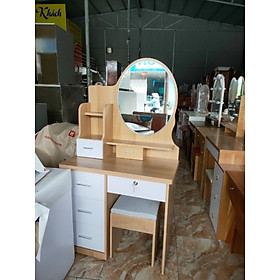 Mua Bàn trang điểm gỗ MDF phủ melamine rộng 80cm sâu 40cm có khóa