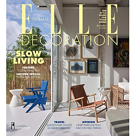 Hình ảnh Review sách Tạp chí ELLE DECORATION tháng 9/2023 - SLOW LIVING