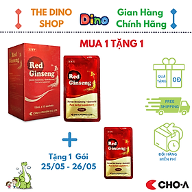 Thực Phẩm Bảo Vệ Sức Khỏe Red Ginseng Cải Thiện Hệ Miễn Dịch (Hộp x 10 Gói)