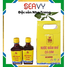 Hình ảnh Đặc Sản Nha Trang - Thùng Mắm 584 Loại 60 Độ Đạm 12 Chai Thủy Tinh 200ml