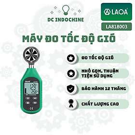 Máy đo tốc độ gió LAOA LA818003 , hàng chính hãng