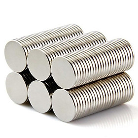 Mua 10 VIÊN nam châm vĩnh cửu kích thước 14x2mm mạ niken