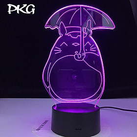 Mua Đèn Ngủ Led 3D Hình Totoro Quà Tặng Độc Đáo nháy sáng 16 màu