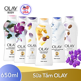 Sữa Tắm Dưỡng Ẩm Olay Body Wash 650ml