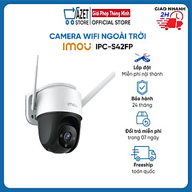 Mua Camera Giám Sát Ngoài Trời IP Wifi IMOU IPC S42FP 4.0Mpx I XOAY 360° I Tích Hợp Còi Và Đèn Spotligh I Hàng Chính Hãng | Bảo Hành 24 Tháng