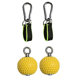 Non-Slip Pull-up Grip Ball Arm Back Muscles Climbing Rock Hold Trainer Strap