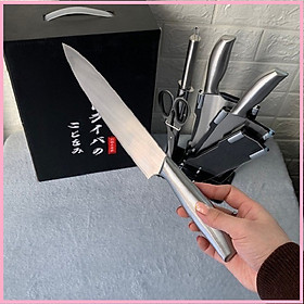 Mua Bộ dao inox cao cấp Nhật Bản 6 món - Bộ dao 6 món