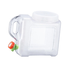 Water Storage Container 3L with Cover for Outside Activities Tourism Driving