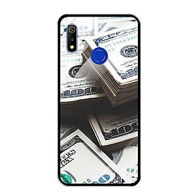 Ốp Lưng Kính Cường Lực cho Realme 3 Pro - 0493 Dollar01 - Hàng Chính Hãng