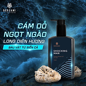 Sữa tắm nam Bergami hương nước hoa Shocking Man