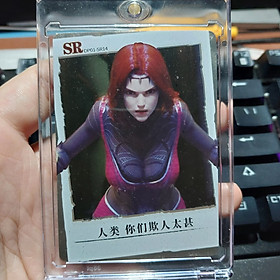 Thẻ bài Tiêu Viêm Hãng KAYOU nhân vật Phượng Thanh Nhi cấp SR hiệu ứng hologram Tặng kèm top Loader bảo vệ 2055 3