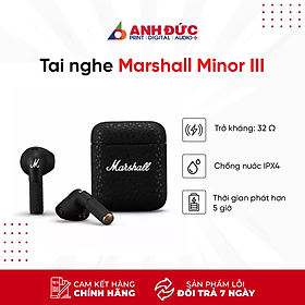 Mua Tai Nghe True Wireless Marshall Minor III - Hàng Chính Hãng