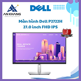 Mua Màn hình Dell P2722H 27.0 inch FHD IPS - Hàng Chính Hãng - Bảo Hành 36 Tháng Tại Dell Việt Nam  Lỗi 1 đổi 1 