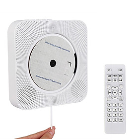 Retekess TR609 CD Player with FM Radio BT Speaker MP3 Player AUX Audio Input Remote Control Wall Mountable