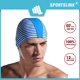 Mũ bơi vải co giãn cao cấp Sportslink Desmiit S902
