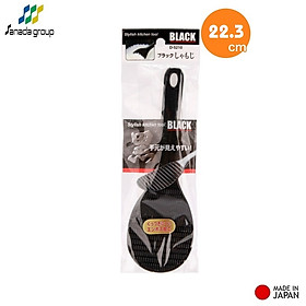 Mua Muôi cơm kháng khuẩn  chống dính Sanada Black 22cm hàng Made in Japan