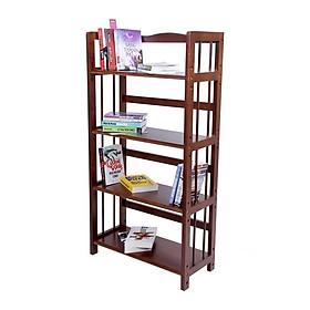 Mua Kệ sách gỗ 4 tầng 50cm 47wood - Kệ gỗ đa năng 4 tầng rộng 50cm