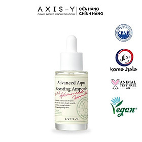 Tinh chất dưỡng da cấp ẩm chuyên sâu AXIS-Y Advanced Aqua Boosting Ampoule 30ml