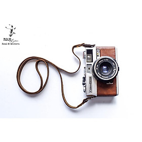 Mua Dây máy ảnh da bò thật handmade bền chắc cực đẹp da bò sáp vintage RAM Leather a2 sn RAM Leather