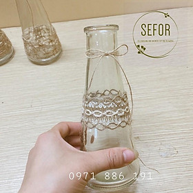 Mua Bình thủy tinh tam giác Bình thủy tinh️ decor cắm hoa Vintage