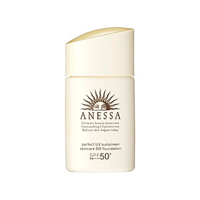 Kem nền trang điểm BB chống nắng dưỡng da Anessa SPF 50+ PA++++ 25ml