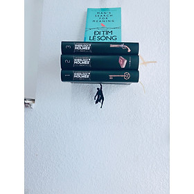 Kệ Giá Sách Mini Treo Tường Trang Trí Đa Năng Có Sticker Siêu Anh Hùng Decor Phòng Đọc Sách, Phòng Khách, Phòng Làm Việc (giao màu ngẫu nhiên)