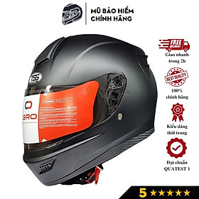 Hình ảnh Review Mũ bảo hiểm Fullface 2 kính GRO ST11 thời trang, cá tính- Hàng chính hãng