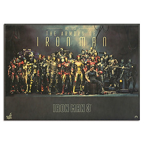 Nơi bán Tranh treo tường, Poster, Tấm áp phích cỡ lớn 70*50cm trang trí về IRON MEN các loại áo giáp của iron [ K072 ] - Giá Từ -1đ