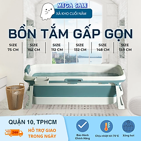 Bồn Tắm Gấp Gọn Thông Minh Cải Tiến Cho Người Lớn, Trẻ Em, Bồn Tắm Thông Minh Xông hơi [Bảo hàng 2 năm