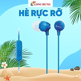 Tai nghe có dây Sony MDR-EX15AP - Hàng chính hãng