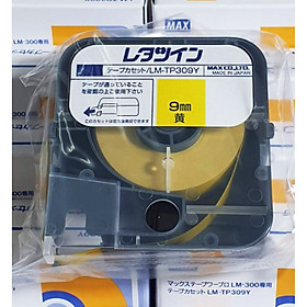 Mua Băng in màu vàng máy in đầu cốt LM-TP309Y dùng cho máy in đầu cốt LM-380  LM-390 hãng MAX JAPAN