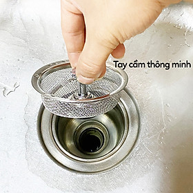 Mua Nắp giỏ lọc rác nắp đậy bồn rửa chén giá tốt thoát nước nhanh  rọ lọc rác bồn rửa bát