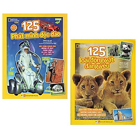 Combo 2 Cuốn 125 Phát Minh Độc Đáo + 125 Loài Động Vật Đáng Yêu: Sách Dành Cho Trẻ Từ 6 Tuổi