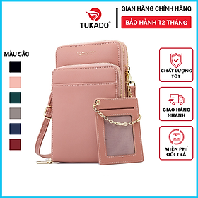 Túi đeo chéo nữ chính hãng forever young dáng vuông nhiều ngăn đựng điện thoại đựng tiền siêu tiện dụng fy15 - tukado