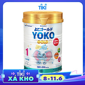 SỮA BỘT GOLD YOKO 1 VINAMILK 350G ̣̣DÀNH CHO BÉ TỪ 0 - 1 Tuổi