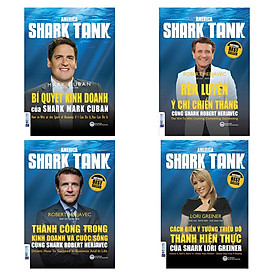 Combo 4 Cuốn Shark Tank
(Bí Quyết Kinh Doanh + Rèn Luyện Ý Chí Chiến Thắng + Thành Công Trong Kinh Doanh Và Cuộc Sống + Cách Biến Ý Tưởng Triệu Đô Thành Hiện Thực) (Quà Tặng: Bút Animal Kute')