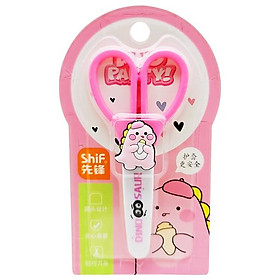 Kéo Học Sinh Khủng Long - ShiF 1221 - Màu Hồng