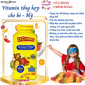 Vitamin tổng hợp cho trẻ L il Critters Gummy Vites Daily Mỹ chứa vitamin