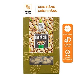 Hạt dẻ cười Mỹ HAPPY NUTS nguyên vỏ 500gr